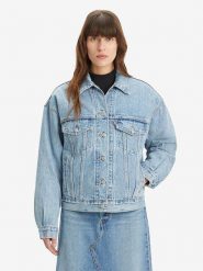 Levi's Kurtka dżinsowa 3w1 "90er Sherpa Trucker" w kolorze błękitnym rozmiar: L. Niebieskie kurtki Levi's, l, bez wzorów, z bawełny, bez kaptura. Za 272.95 zł.