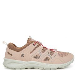 Trekkingi ECCO. Brązowe buty trekkingowe ECCO, bez zapięcia. Za 479.99 zł.