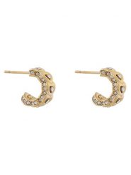 Guess Kolczyki JUBE05 472JW Złoty. Żółte kolczyki Guess, metalowe. Za 179.99 zł.