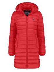 ANAPURNA Płaszcz pikowany "Akitalana" w kolorze czerwonym rozmiar: S. Czerwone płaszcze ANAPURNA, s, bez wzorów, bez kaptura. Za 165.99 zł.