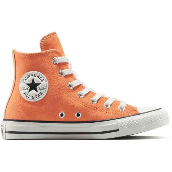 Buty sportowe Converse Chuck Taylor All Star. Brązowe buty sportowe lifestyle Converse, bez wzorów, z zamszu, bez zapięcia. Za 390.00 zł.