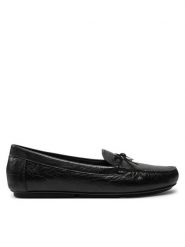 MICHAEL Michael Kors Mokasyny Juliette Moc 40R5JUFR1L Czarny. Czarne mokasyny MICHAEL Michael Kors, bez wzorów, ze skóry. Za 429.99 zł.