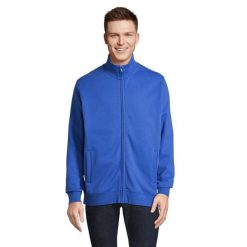 Kurtka Unisex Dla Dorosłych Cooper Z Pełnym Zamkiem Błyskawicznym. Niebieskie kurtki SOL'S, l, bez wzorów, sportowe, bez kaptura. Za 146.99 zł.