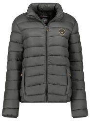 Geographical Norway Kurtka pikowana "Atikamap" w kolorze ciemnoszarym rozmiar: M. Czarne kurtki Geographical Norway, m, bez wzorów, bez kaptura. Za 165.71 zł.