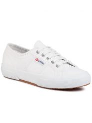Superga Tenisówki 2750 Efglu S009VH0 Biały. Białe trampki Superga, bez wzorów, ze skóry, bez zapięcia. Za 259.99 zł.