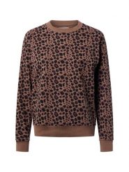 Marie Lund Bluza damska Kobiety Bawełna brązowy wzorzysty, M. Brązowe bluzy bez kaptura Marie Lund, m, bez wzorów, z bawełny, bez kaptura. Za 199.95 zł.