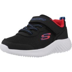 Buty SKECHERS BOUNDER TECHROX Czarny. Czarne buty trekkingowe Skechers, bez wzorów, z syntetyku, bez zapięcia, trekkingowe. Za 153.99 zł.