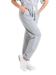 Bluza wygodny z bawełna z sznurek regulacyjny na siłownia. Szare bluzy LEONE 1947 APPAREL, s, bez wzorów, z bawełny, bez ramiączek, bez kaptura. Za 84.16 zł.