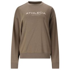 Bluza damska Athlecia Atkins. Brązowe bluzy bez kaptura Athlecia, bez wzorów, bez kaptura. Za 168.00 zł.