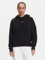 BOSS Bluza C_Ehoody 50547572 Czarny Oversize. Czarne bluzy Boss, xl, bez wzorów, z bawełny, bez kaptura. Za 599.99 zł.