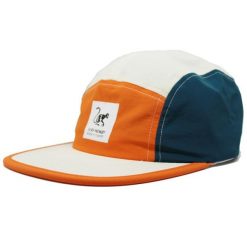 Czapka do biegania 5-panelowa – wodoodporna – dla dorosłych (Pomarańczowy). Białe czapki z daszkiem SURF MONKEY, z aplikacjami, z materiału, sportowe. Za 179.95 zł.