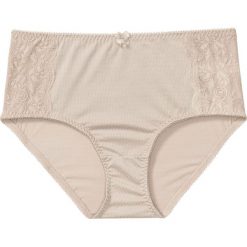 Stringi modelujące bonprix kremowy. Brązowe bielizna modelująca bonprix, bez wzorów, z bawełny. Za 34.99 zł.
