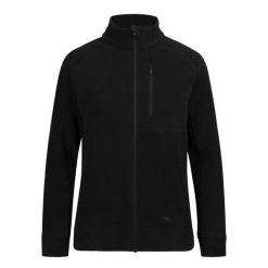 Damska Bluza Polarowa Script AT200. Czarne bluzy z kapturem Trespass, m, bez wzorów, z materiału, bez kaptura, na fitness i siłownię. Za 145.99 zł.