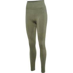 Damskie legginsy Hummel Flow. Czarne legginsy Hummel, bez wzorów, z dzianiny. Za 170.50 zł.