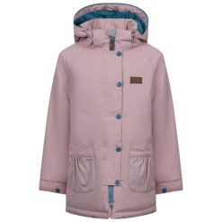 Trespass Roselettie - Damska kurtka przeciwdeszczowa Mid Rose. Czerwone kurtki Trespass, bez wzorów, z puchu, bez kaptura. Za 344.99 zł.