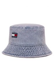Tommy Jeans Kapelusz Tjw Heritage Denim Bucket Hat AW0AW17816 Różowy. Czerwone kapelusze Tommy Jeans, bez wzorów, z bawełny. Za 259.99 zł.