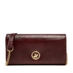 Portfel Beverly Hills Polo Club. Brązowe portfele Beverly Hills Polo Club, bez wzorów. Za 99.99 zł.