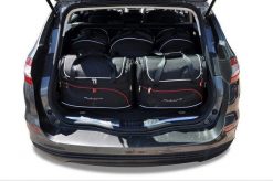 Torby Do Bagażnika Ford Mondeo Kombi 2014-2021 5Szt Kjust. Czarne torby podróżne KJUST, bez wzorów, z kauczuku. Za 1,542.00 zł.