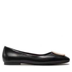 Baleriny Tory Burch. Czarne baleriny Tory Burch, bez wzorów, bez obcasa, bez zapięcia. Za 1,449.00 zł.