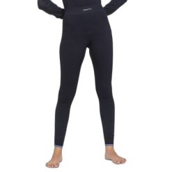 Legginsy damskie Craft Adv Warm Intensity. Czarne legginsy Craft, bez wzorów, z dzianiny, sportowe. Za 308.15 zł.