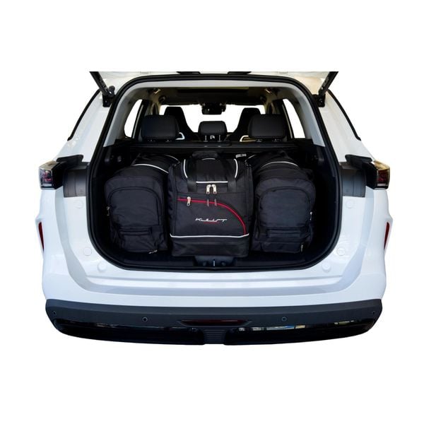 Torby Do Bagażnika Chery Tiggo 7 2025+ 4Szt Kjust. Czarne torby podróżne KJUST, bez wzorów. Za 1,339.00 zł.