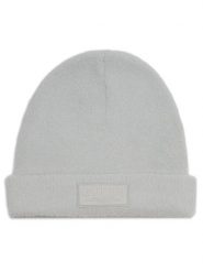 Guess Czapka W3BZ20 Z2YA0 Szary. Szare czapki zimowe Guess, z aplikacjami, z materiału. Za 259.99 zł.