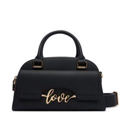 Torebka LOVE MOSCHINO. Czarne torebki klasyczne Love Moschino, bez wzorów, klasyczne, bez dodatków. Za 949.99 zł.