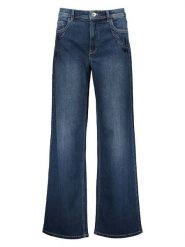 TAIFUN Dżinsy - Comfort fit - w kolorze granatowym rozmiar: 38. Niebieskie jeansy Taifun, bez wzorów, klasyczne, z podwyższonym stanem. Za 275.40 zł.