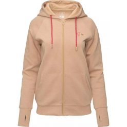 Bluza sportowa damska Elbrus RUNA II WO'S. Brązowe bluzy bez kaptura ELBRUS, s, bez wzorów, bez kaptura. Za 144.81 zł.