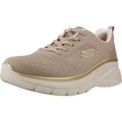 Buty SKECHERS FASHION FIT 2.0 MOONLIGHT Brązowy. Brązowe trekkingi Skechers, bez wzorów, z tkaniny, bez zapięcia, trekkingowe. Za 280.99 zł.
