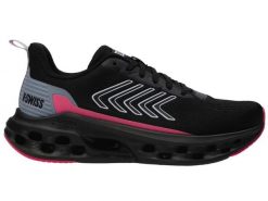Buty sportowe MELROSE TUBES LITE (94494-065-M). Czarne buty treningowe K-SWISS, bez wzorów, bez zapięcia. Za 189.00 zł.