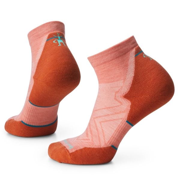 Skarpety Biegowe Damskie Smartwool Run Targeted Cushion Ankle Socks. Brązowe skarpetki Smartwool, bez wzorów. Za 104.99 zł.