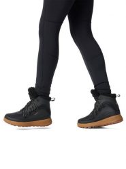 Columbia Śniegowce Red Hills 2100361 Czarny. Czarne śniegowce Columbia, bez wzorów, z materiału, bez zapięcia. Za 529.99 zł.