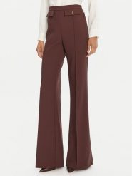 Elisabetta Franchi Spodnie materiałowe PA-121-56E2-V380 Brązowy Regular Fit. Brązowe spodnie materiałowe Elisabetta Franchi, bez wzorów, z materiału. Za 1,299.00 zł.