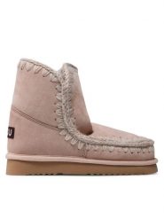 Mou Śniegowce Eskimo 18 FW101001A Różowy. Czerwone śniegowce Mou, bez wzorów, ze skóry, bez zapięcia. Za 979.99 zł.