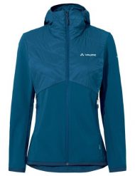 Kurtka damska Brenva. Niebieskie kurtki narciarskie Vaude, bez wzorów, z materiału, bez kaptura, narciarskie, primaloft. Za 599.00 zł.