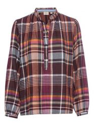 Camel Active Bluzka w kolorze czerwono-różowo-czarnym rozmiar: XS. Czarne bluzki Camel Active, xs, bez wzorów, bez kołnierzyka, bez ramiączek. Za 158.47 zł.
