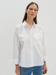 Someday Bluzka w kolorze białym rozmiar: 36. Białe bluzki someday., bez wzorów, z bawełny, bez kołnierzyka, bez ramiączek. Za 184.89 zł.