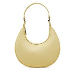 Torebka Pieces. Żółte torebki klasyczne Pieces, bez wzorów, klasyczne, bez dodatków. Za 99.99 zł.