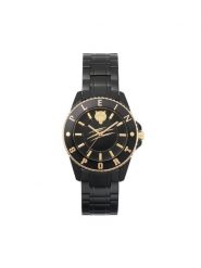 Plein Sport Zegarek Glam PSKBA1023 Czarny. Czarne, analogowe zegarki Plein Sport. Za 539.99 zł.