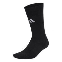 Skarpety adidas Football Crew Performance Cushioned. Białe skarpetki adidas, bez wzorów, z materiału. Za 55.99 zł.