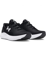 Under Armour Buty "Charged Surge 4" w kolorze czarnym do biegania rozmiar: 41. Czarne buty do biegania Under Armour, bez wzorów, z gumy, bez zapięcia, do biegania. Za 206.91 zł.