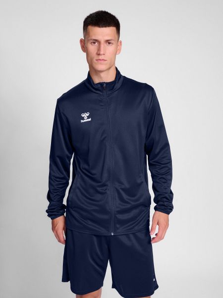 Kurtka z dresu Hummel Essential. Czerwone kurtki Hummel, s, bez wzorów, z dresówki, klasyczne, bez kaptura. Za 136.00 zł.