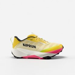 Second Life - Buty do biegania w terenie damskie Kiprun Kips... - Stan Doskonały. Żółte buty do biegania KIPRUN, bez wzorów, z poliesteru, bez zapięcia, do biegania. Za 315.00 zł.