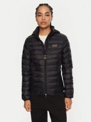 EA7 Emporio Armani Kurtka puchowa 6DTB28 TNGPZ 0210 Czarny Regular Fit. Czarne kurtki EA7 Emporio Armani, xs, bez wzorów, z puchu, bez kaptura. Za 499.99 zł.