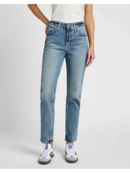 LEE DAMSKIE SPODNIE JEANSOWE CAROL NOSTALGIA DENIM 112360027 L30U016287. Jeansy Lee, l, bez wzorów, z denimu. Za 199.99 zł.