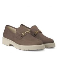 LaShoe Skórzane mokasyny w kolorze brązowym rozmiar: 37. Brązowe mokasyny LaShoe, bez wzorów, ze skóry. Za 498.95 zł.