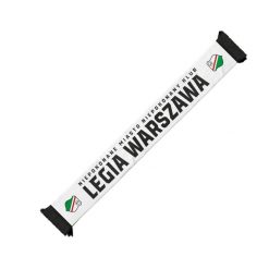 Szalik Legia Warszawa Niepokonane Miasto Niepokonany Klub. Białe szaliki i kominy LEGIA, bez wzorów, z materiału. Za 49.99 zł.