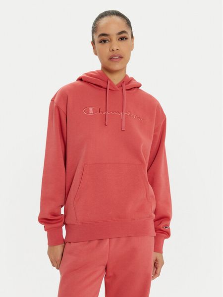 Champion Bluza 117581 Czerwony Regular Fit. Czerwone bluzy Champion, s, bez wzorów, z syntetyku, bez kaptura. Za 159.99 zł.