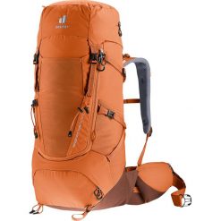 Plecak trekkingowy damski Deuter Aircontact Core 35+10 SL - chestnut/umbra. Brązowe plecaki Deuter, bez wzorów, bez dodatków. Za 923.59 zł.